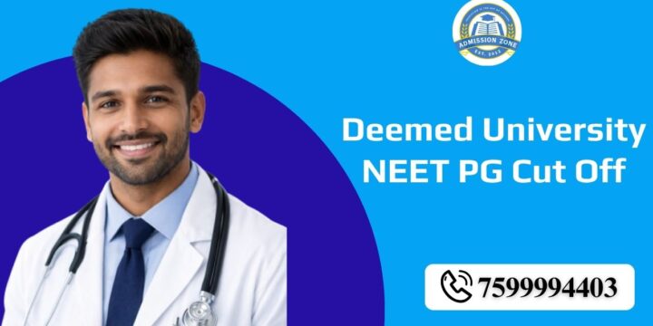 Deemed University NEET PG Cut Off