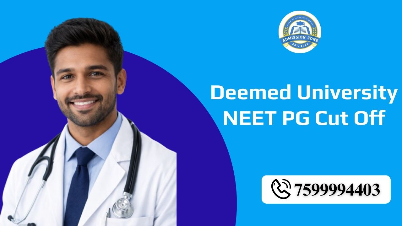 deemed university NEET PG cut off