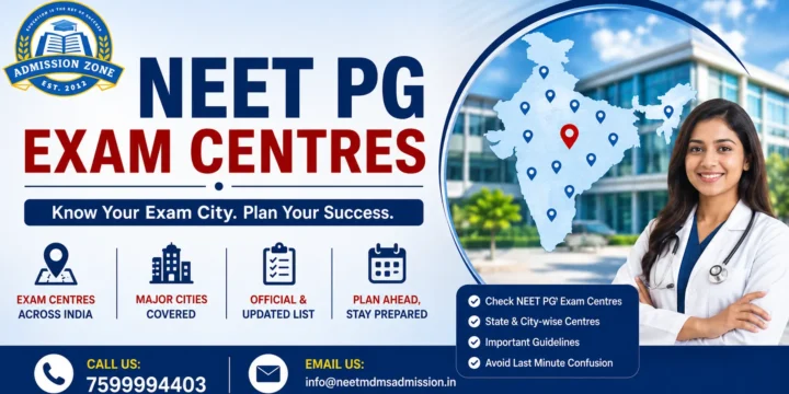 NEET PG Exam Centres