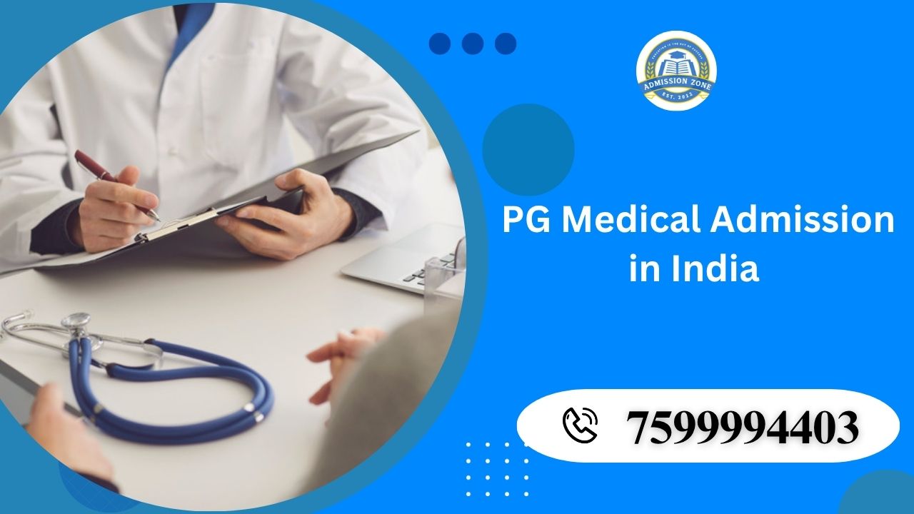 PG medical admission in india