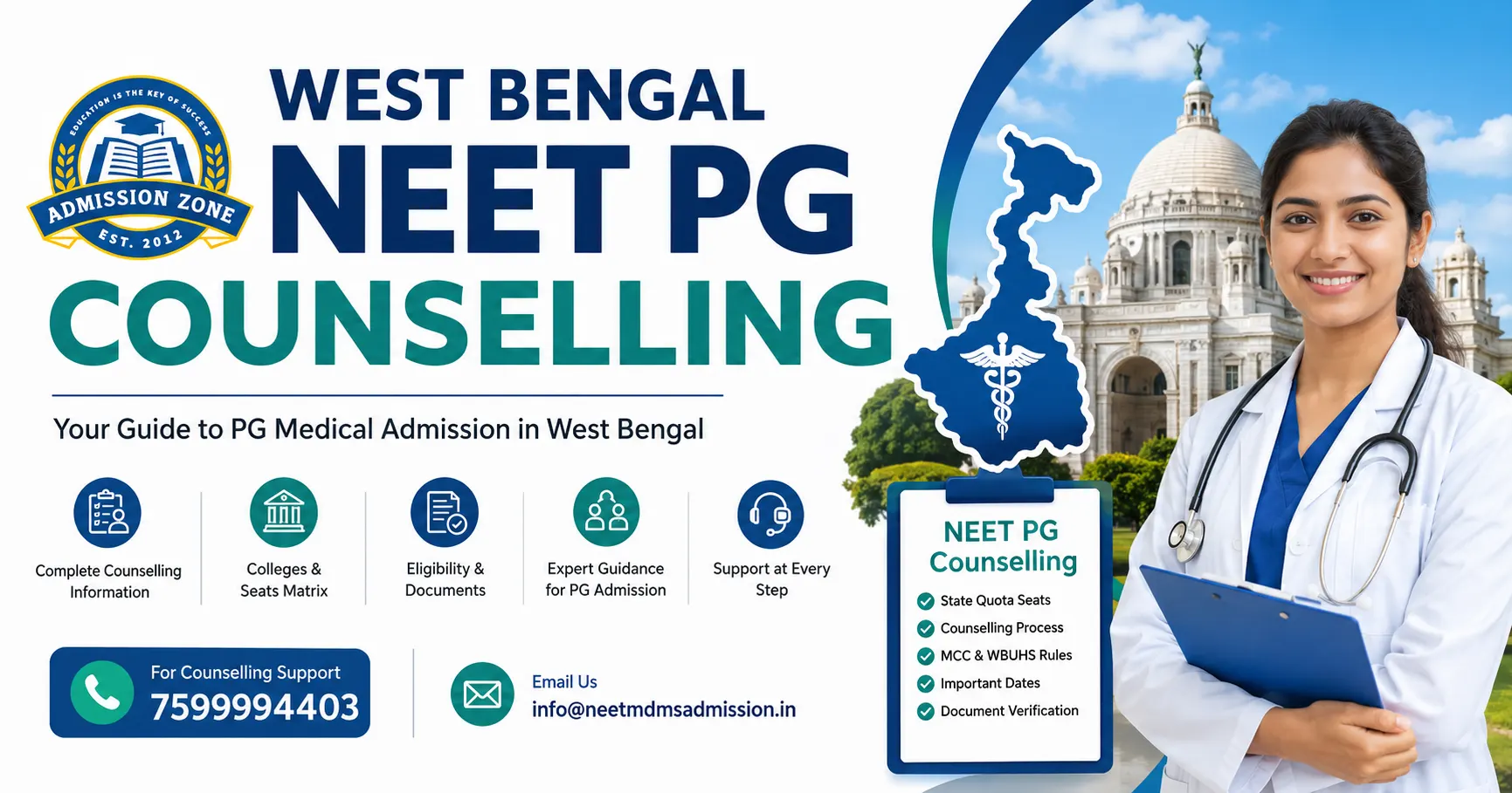 west bengal neet pg counselling