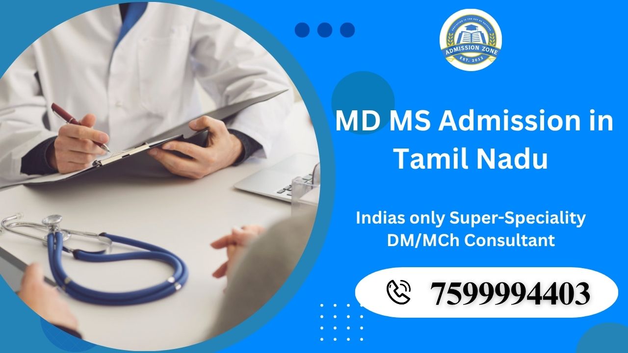 MD MS admission in Tamil Nadu