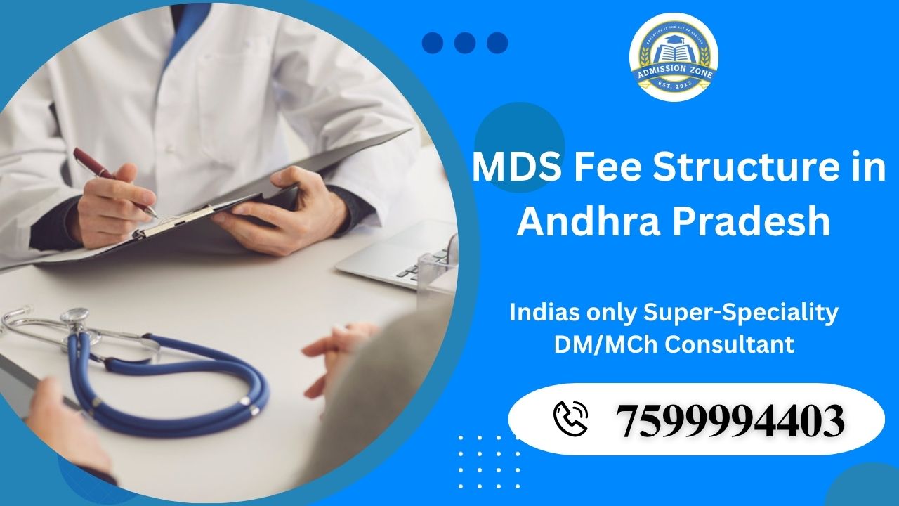 MDS fee structure in Andhra Pradesh