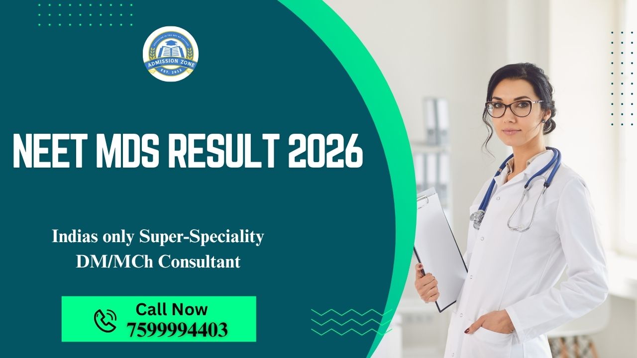 NEET MDS result 2026