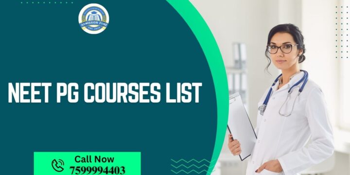 NEET PG Courses List