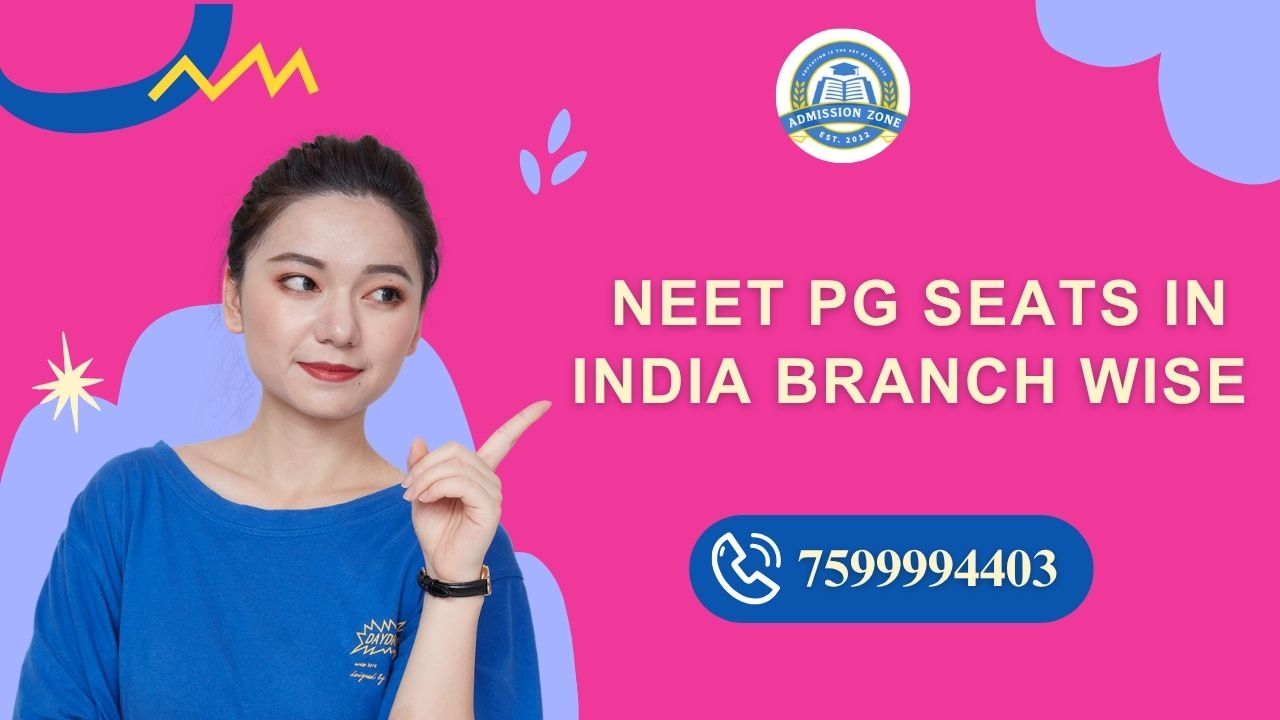NEET PG seats in India branch wise