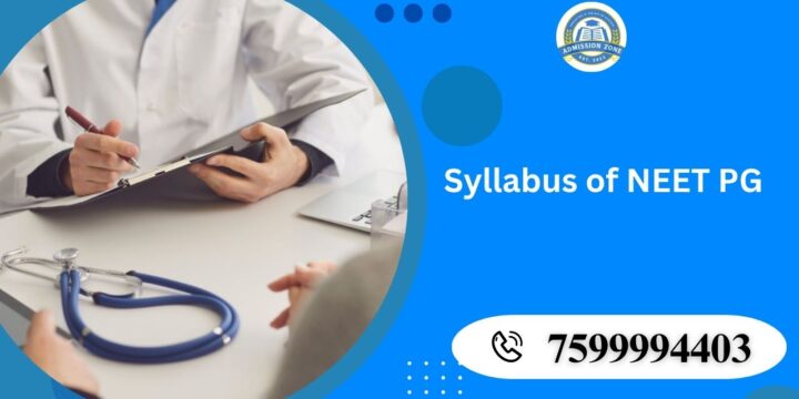 Syllabus of NEET PG