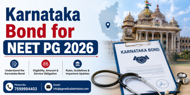 Karnataka Bond for NEET PG 2026 Amount, Stipend, Penalty, Duration