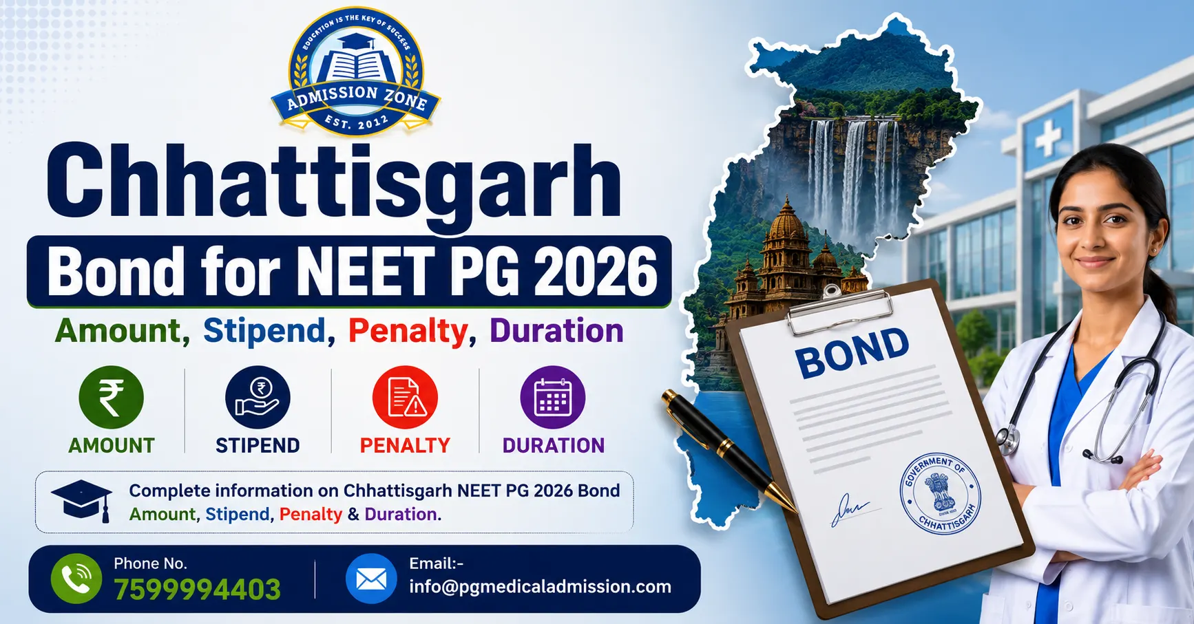 chhattisgarh bond for neet pg 2026
