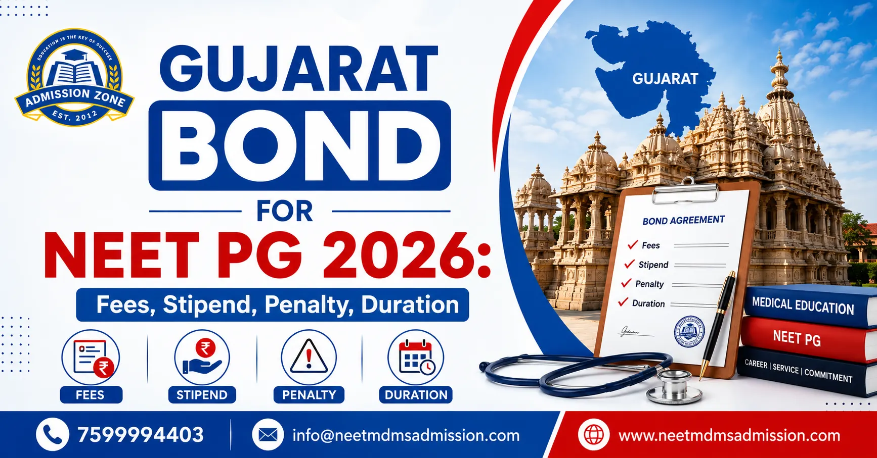 gujarat bond for neet pg 2026
