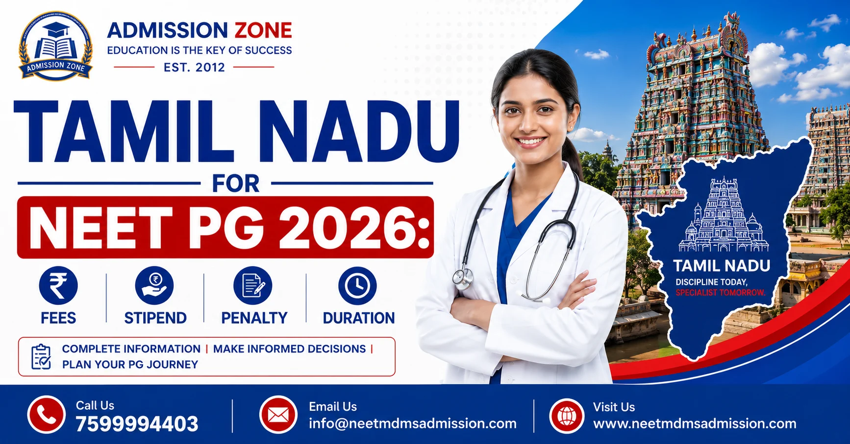 tamil nadu bond for neet pg 2026