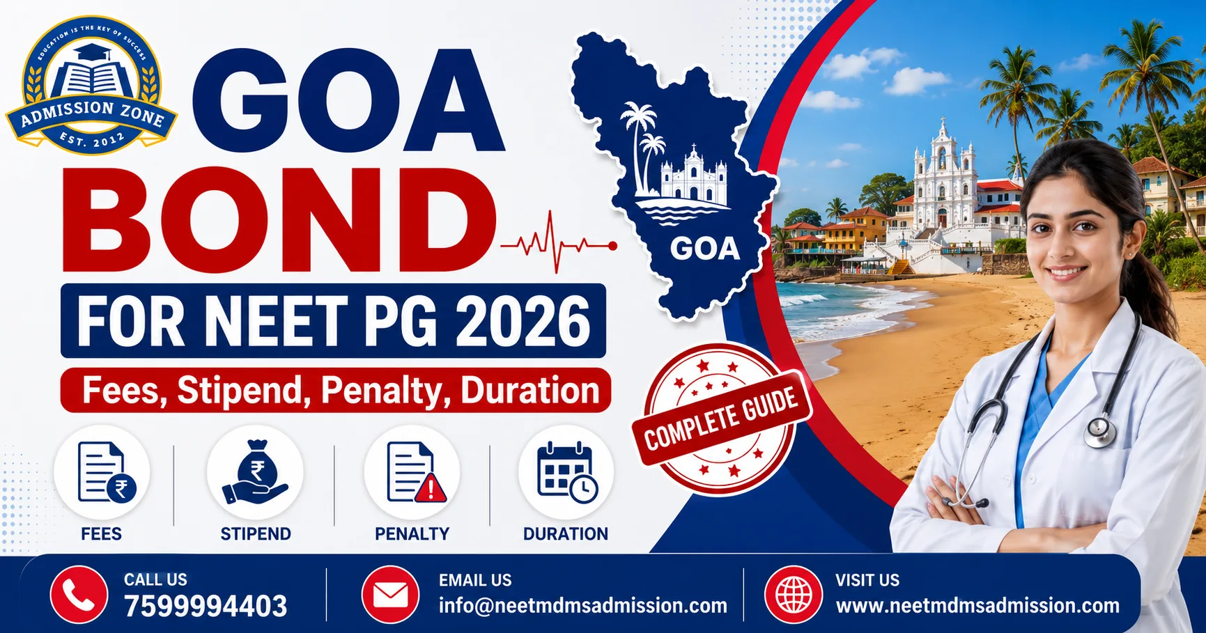 Goa Bond for NEET PG 2026 Fees