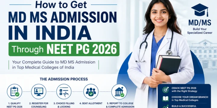 How to Get MD MS Admission in India Through NEET PG 2026