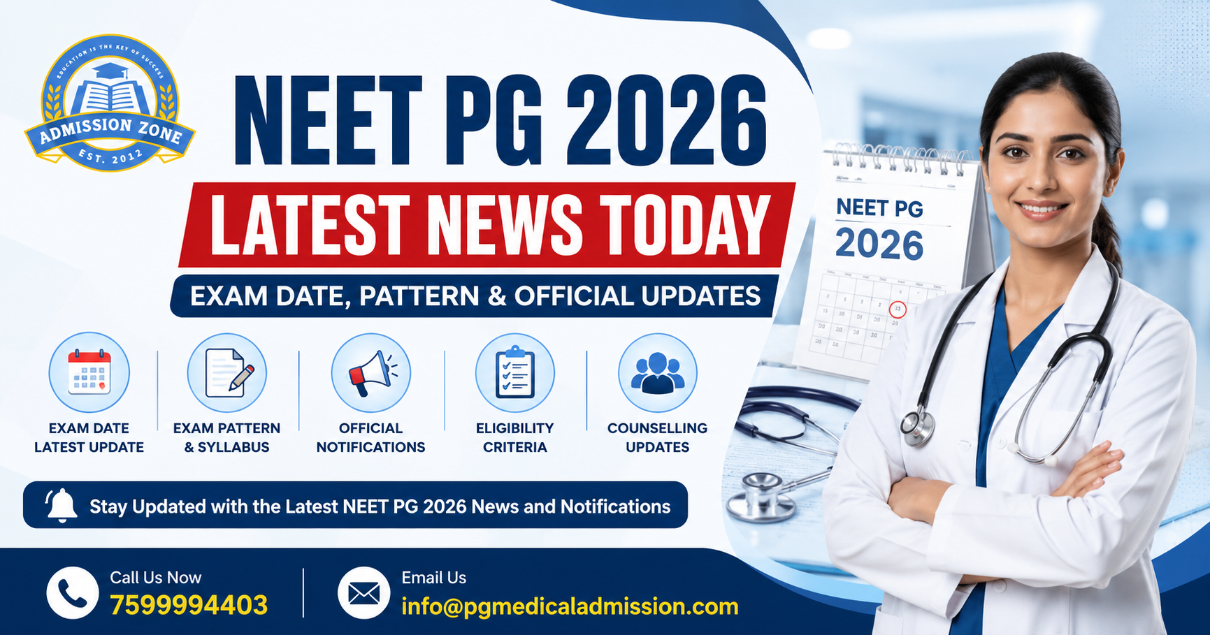 NEET PG 2026 Latest News Today