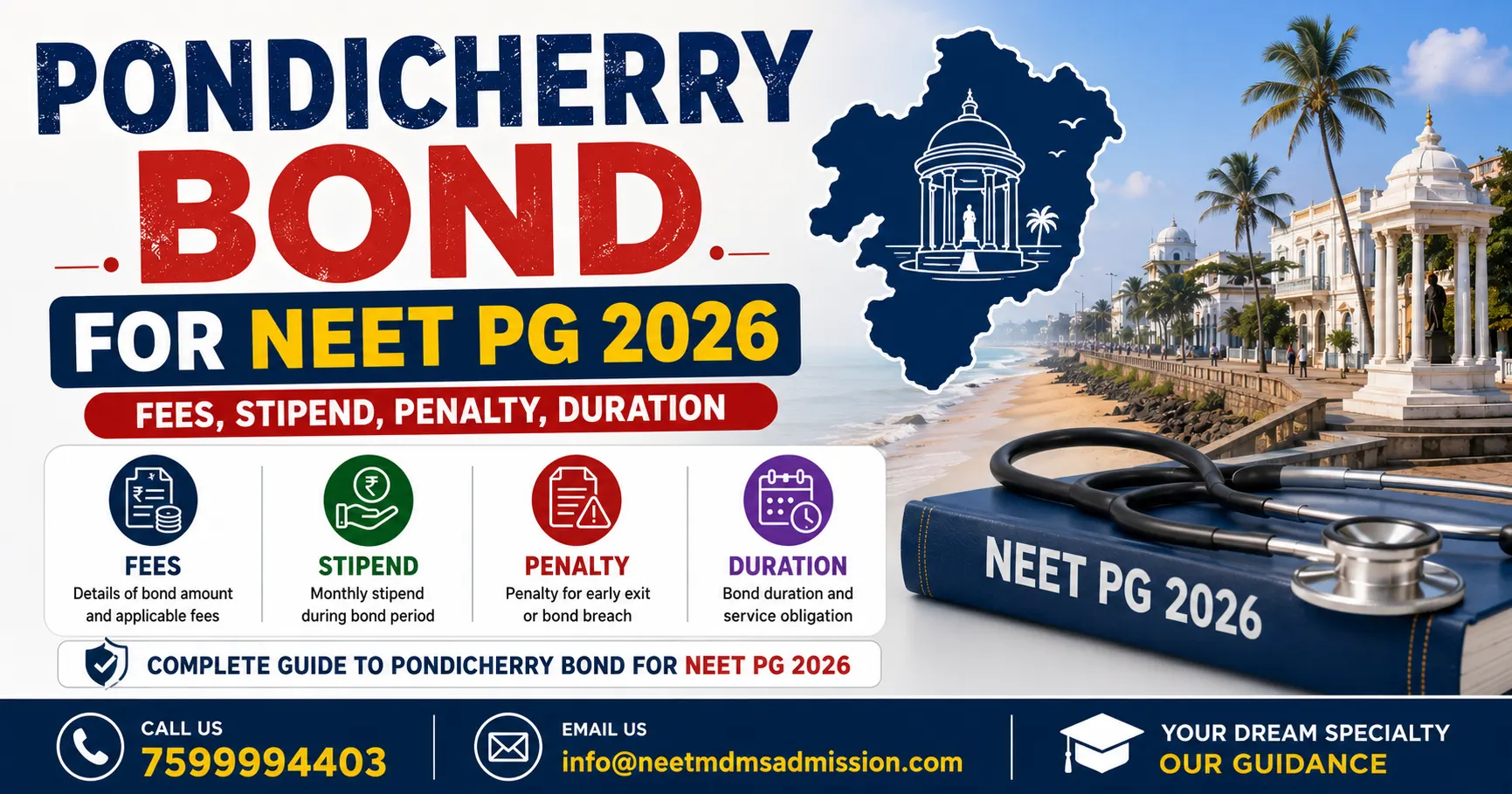 Pondicherry Bond for NEET PG 2026