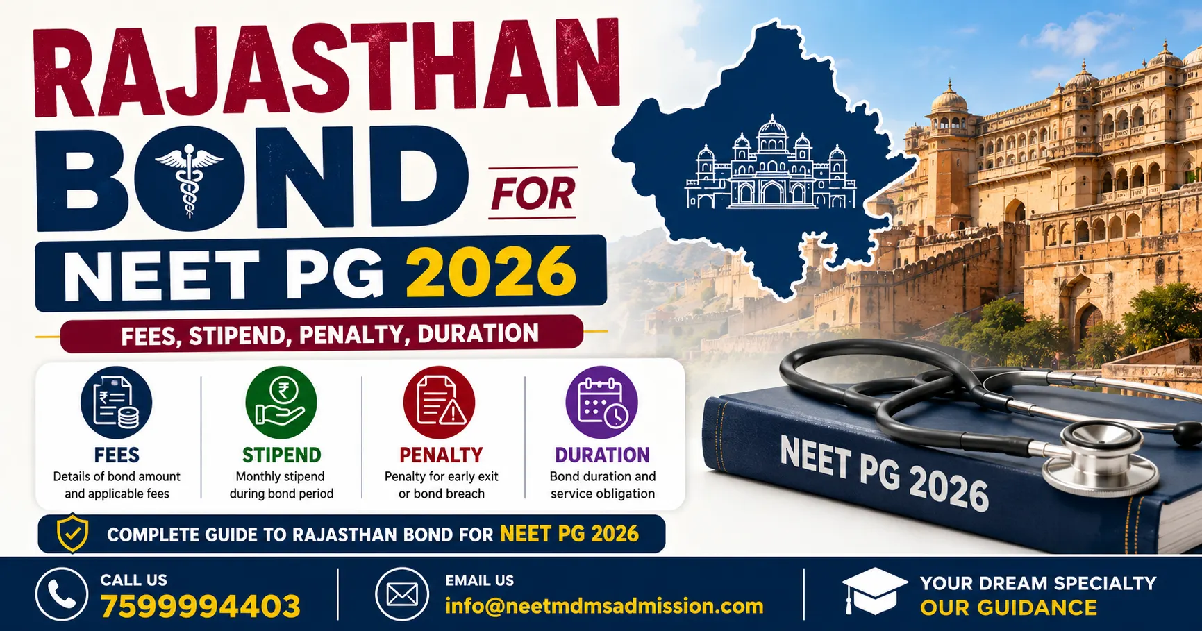 Rajasthan Bond for NEET PG 2026