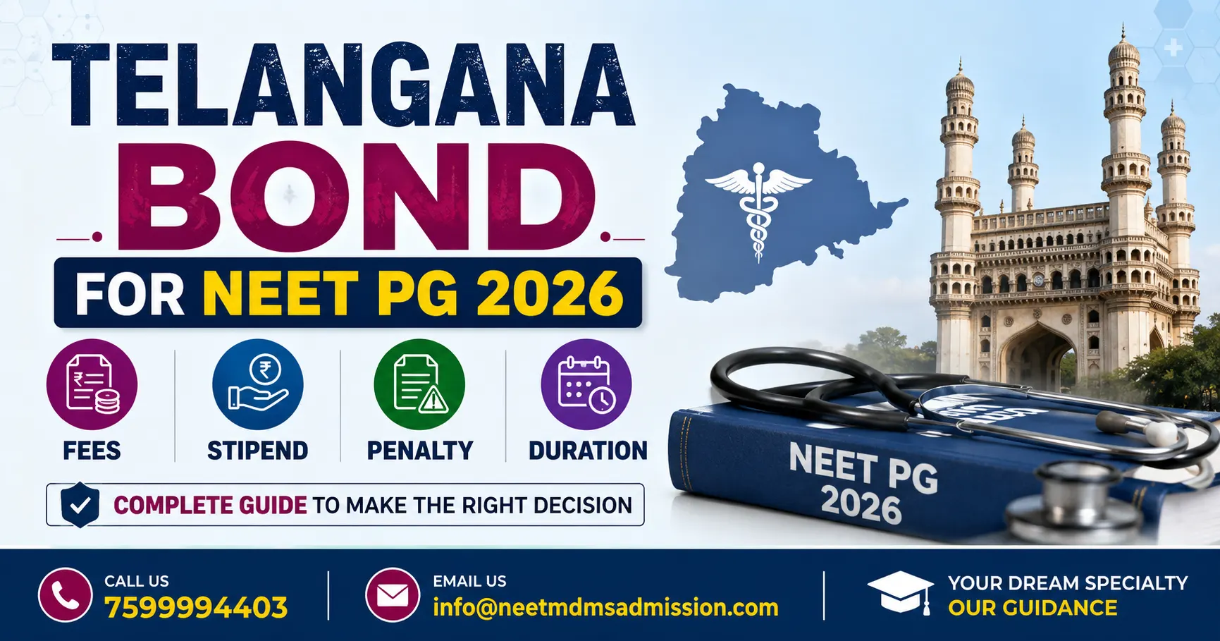 Telangana Bond for NEET PG 2026