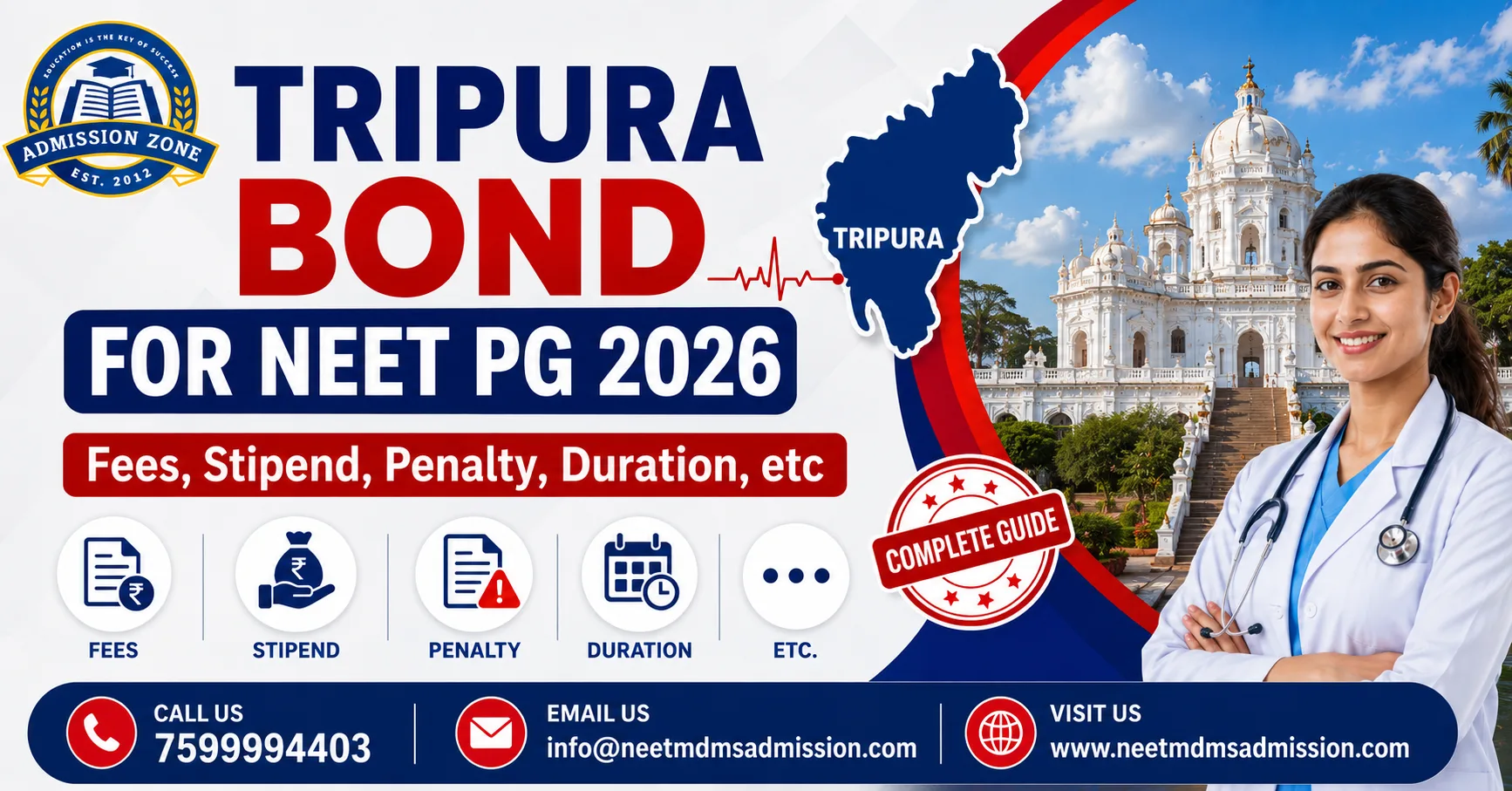 Tripura Bond for NEET PG 2026 Fees