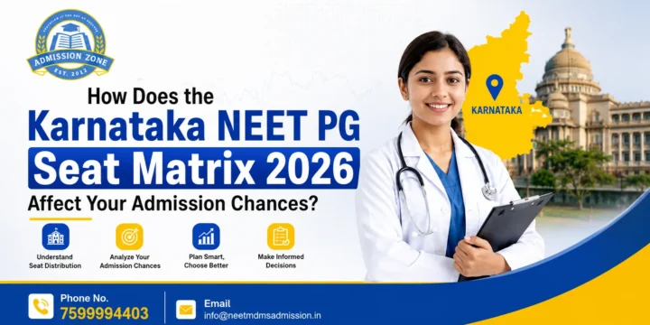 How Does the Karnataka NEET PG Seat Matrix 2026 Affect Your Admission Chances?