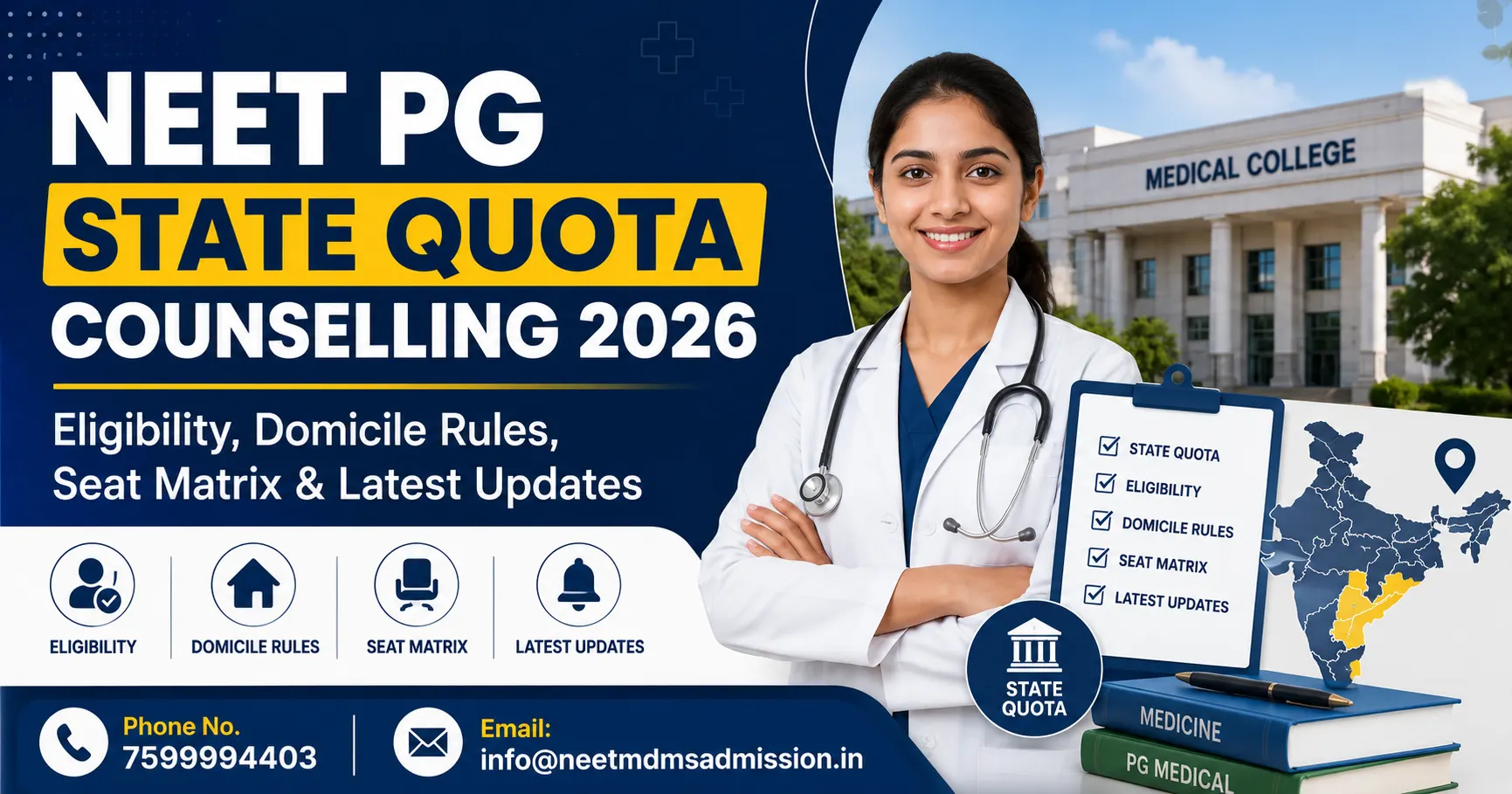 neet pg state quota