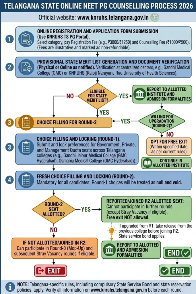 NEET PG Counselling Process