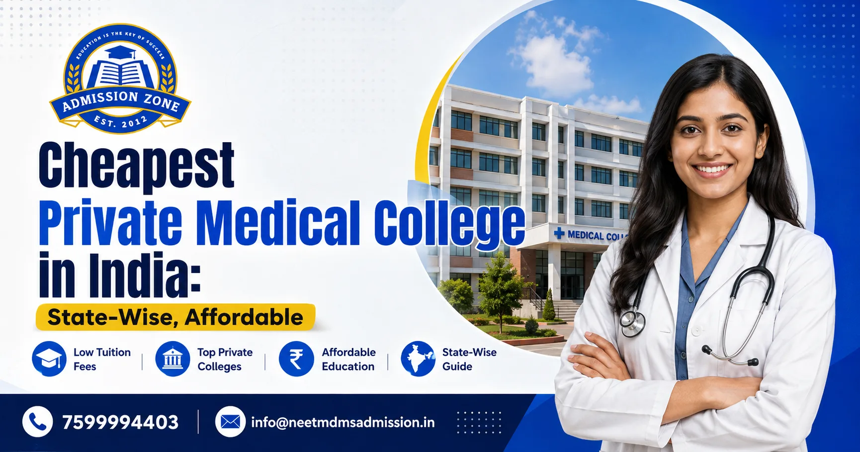 Cheapest Private Medical College in India