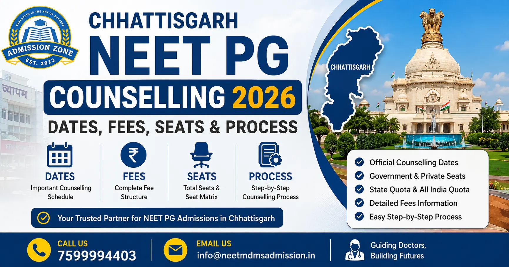 Chhattisgarh NEET PG Counselling