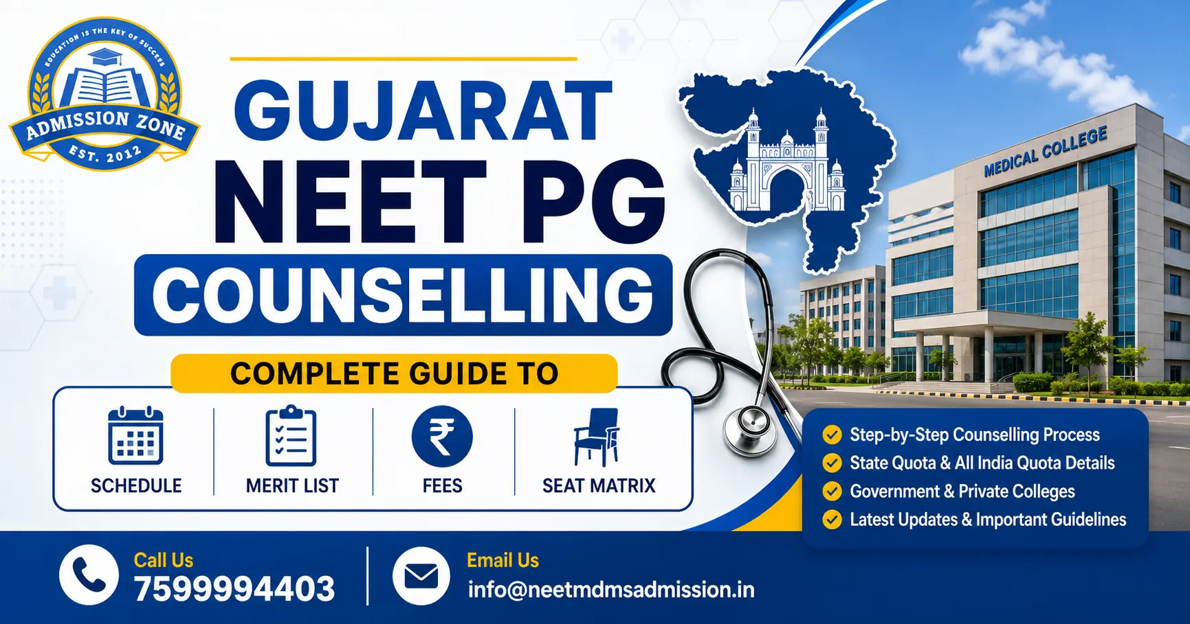 Gujarat NEET PG Counselling