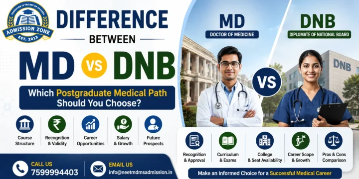 Difference Between MD and DNB: Which Postgraduate Medical Path Should You Choose?