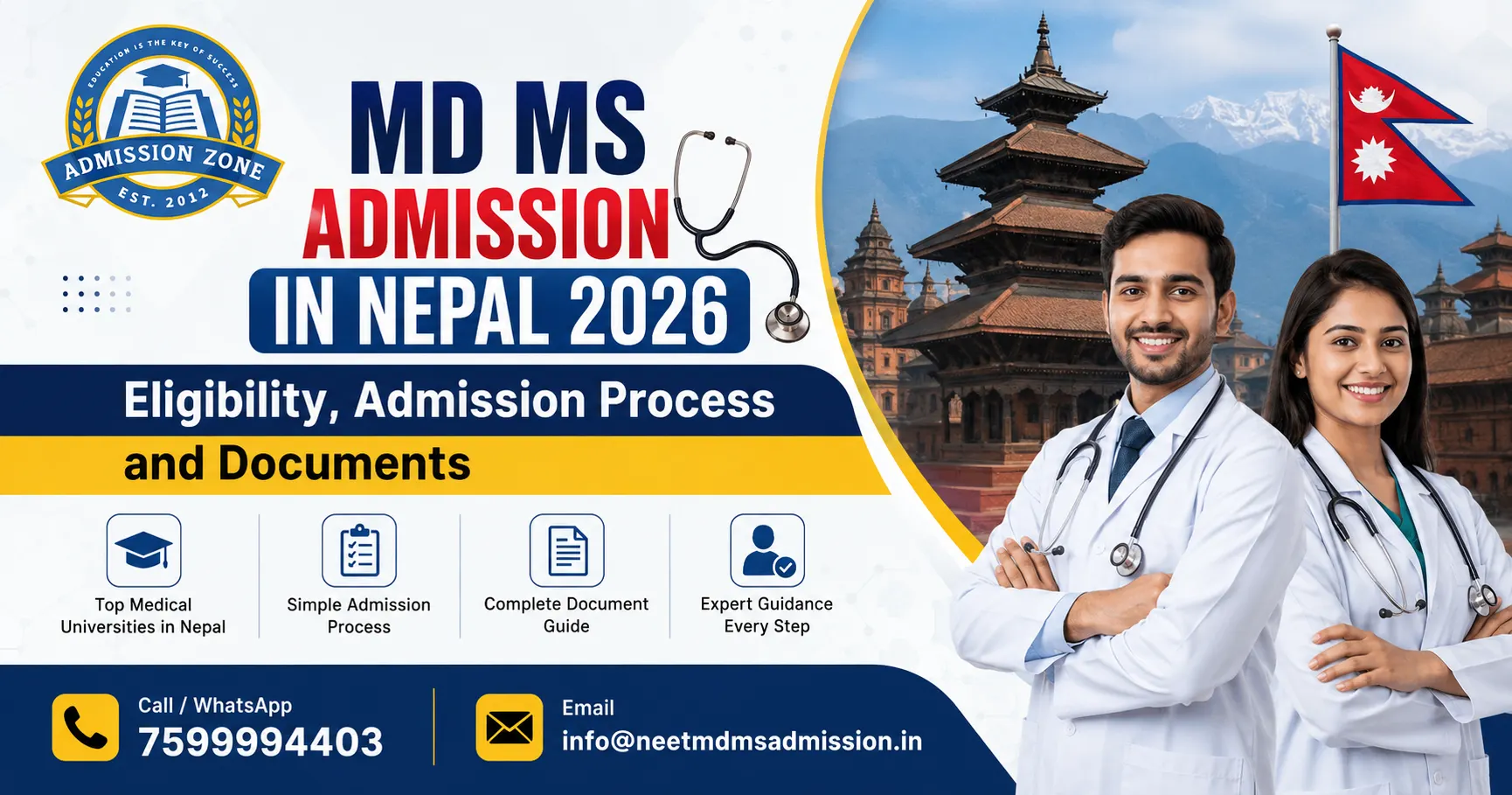 MD MS Admission in Nepal 2026: Eligibility, Admission Process and Document