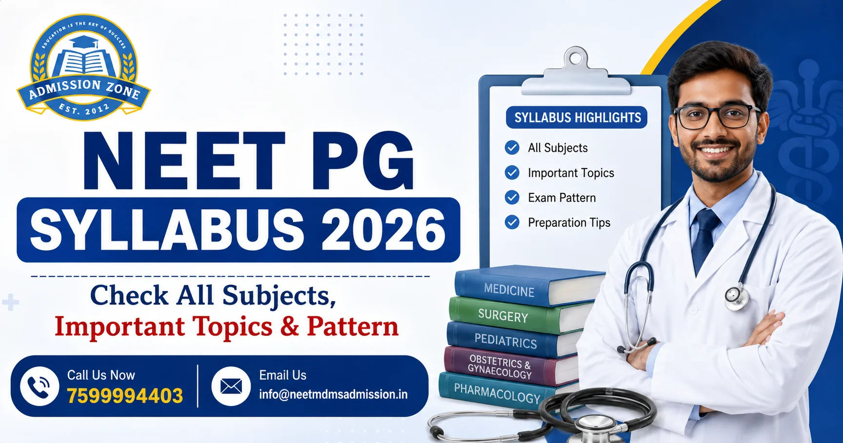 Syllabus of NEET PG