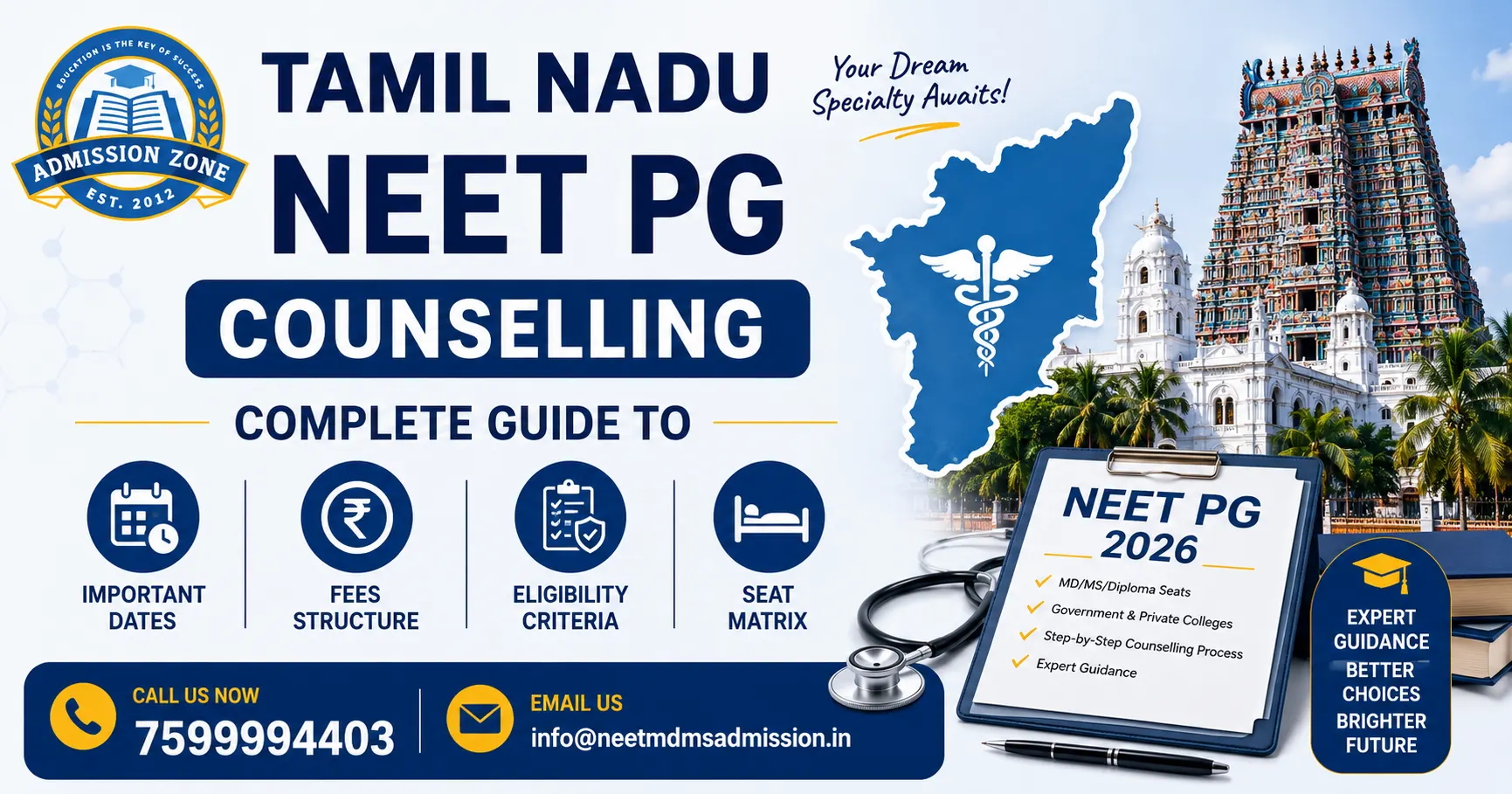 Tamil Nadu NEET PG Counselling