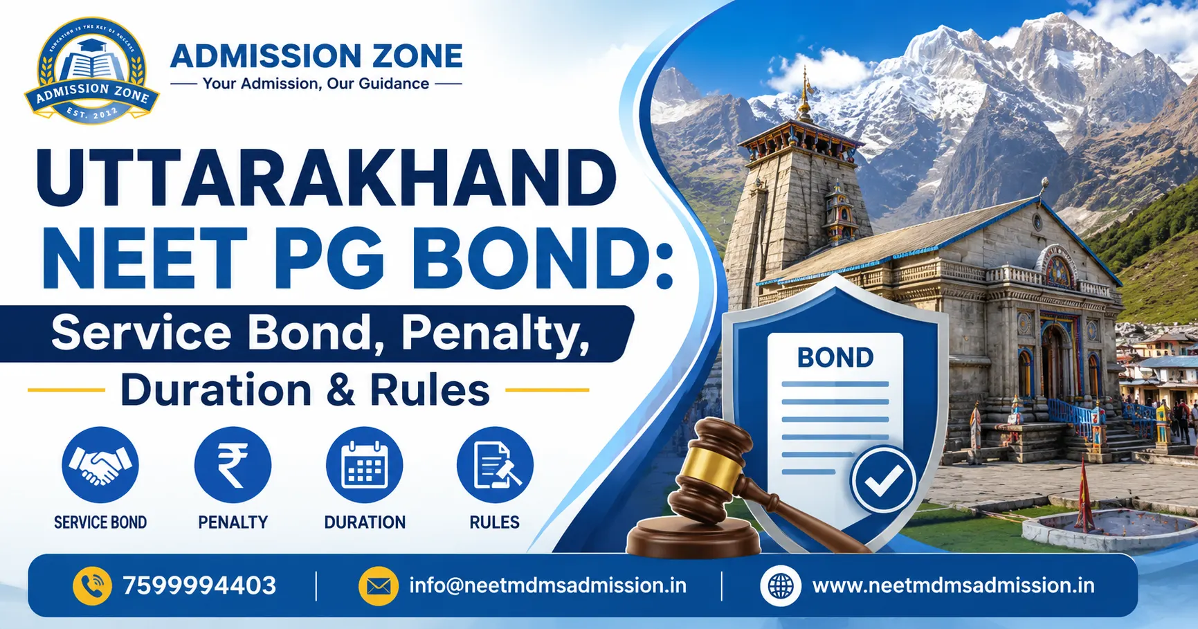 Uttarakhand NEET PG Bond